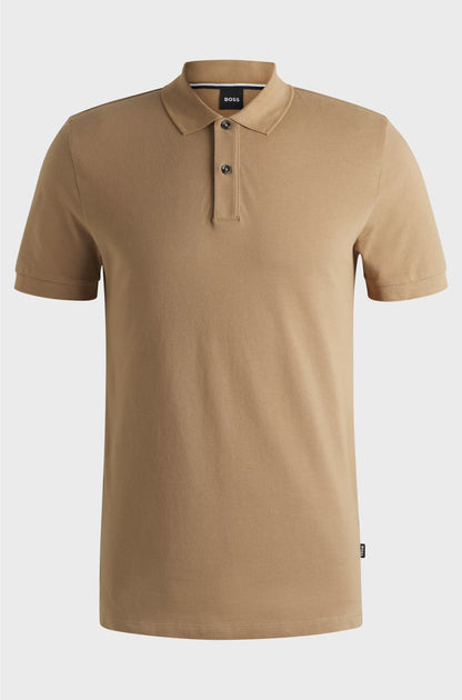 REGULAR-FIT POLO SHIRT IN COTTON PIQUE
