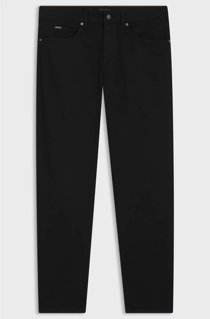 MAINE REGULAR-FIT JEANS IN BLACK ITALIAN DENIM