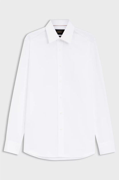 SLIM-FIT SHIRT IN ITALIAN COTTON POPLIN