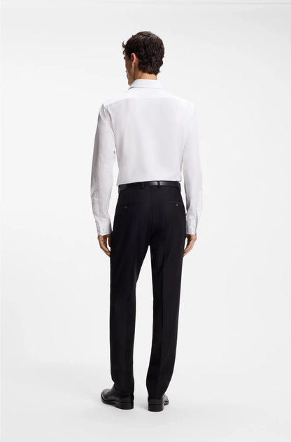 REGULAR-FIT SHIRT IN ITALIAN-MADE COTTON POPLIN