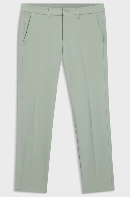 SLIM-FIT TROUSERS IN WATER-REPELLENT STRETCH FABRIC