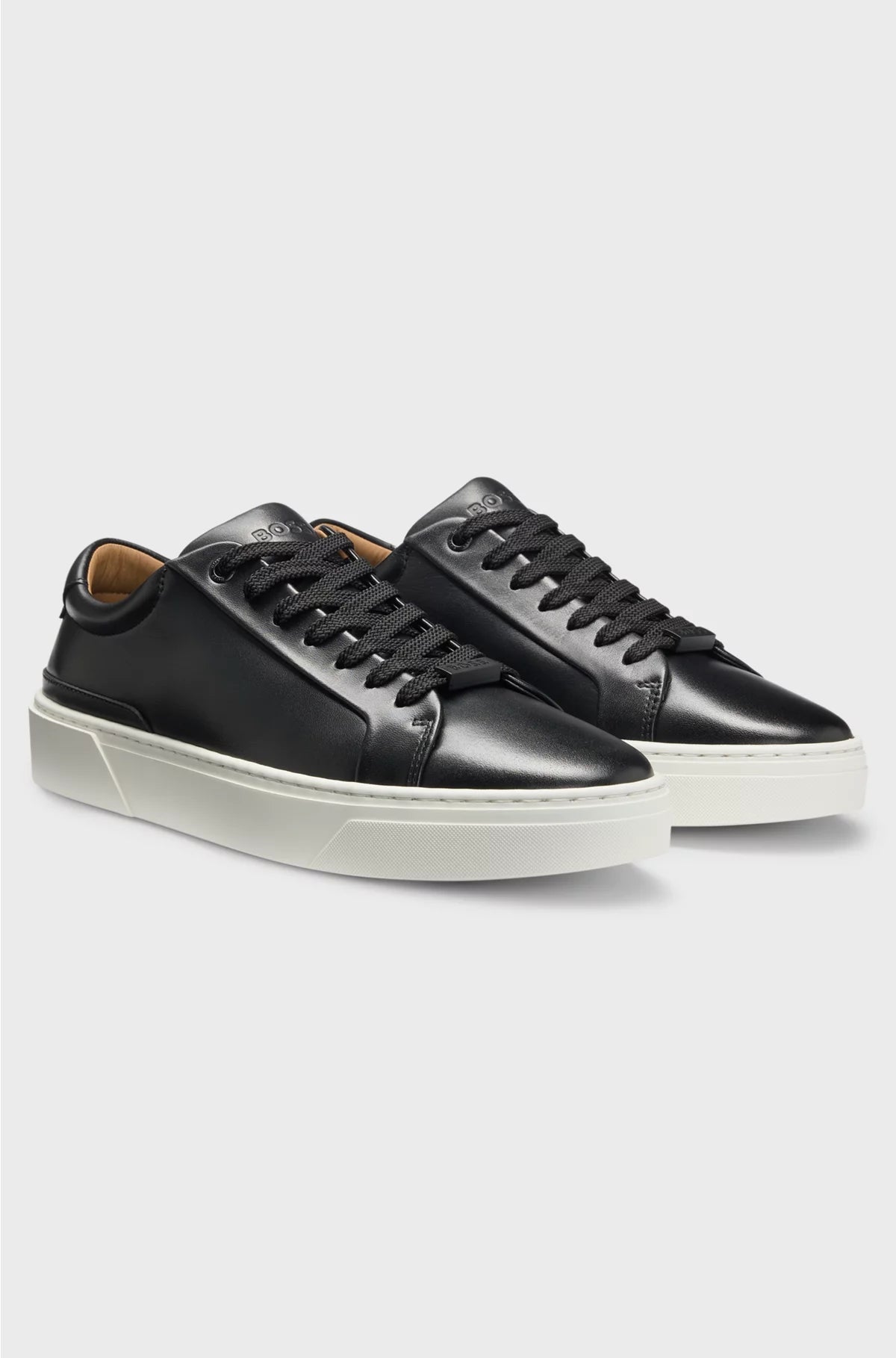 GARY TRAINERS WITH LEATHER UPPERS