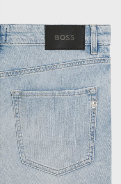 MAINE REGULAR-FIT JEANS IN BLUE MECHANICAL-STRETCH DENIM
