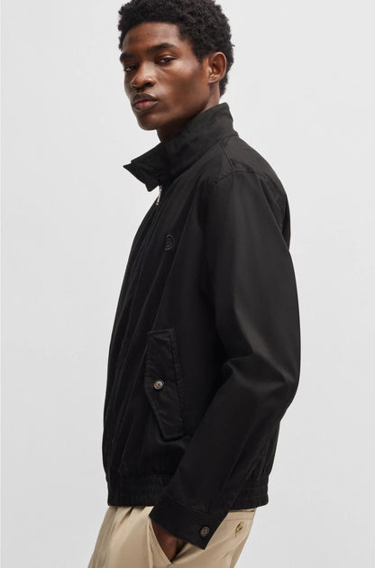 COTTON-BLEND JACKET WITH DOUBLE B MONOGRAM