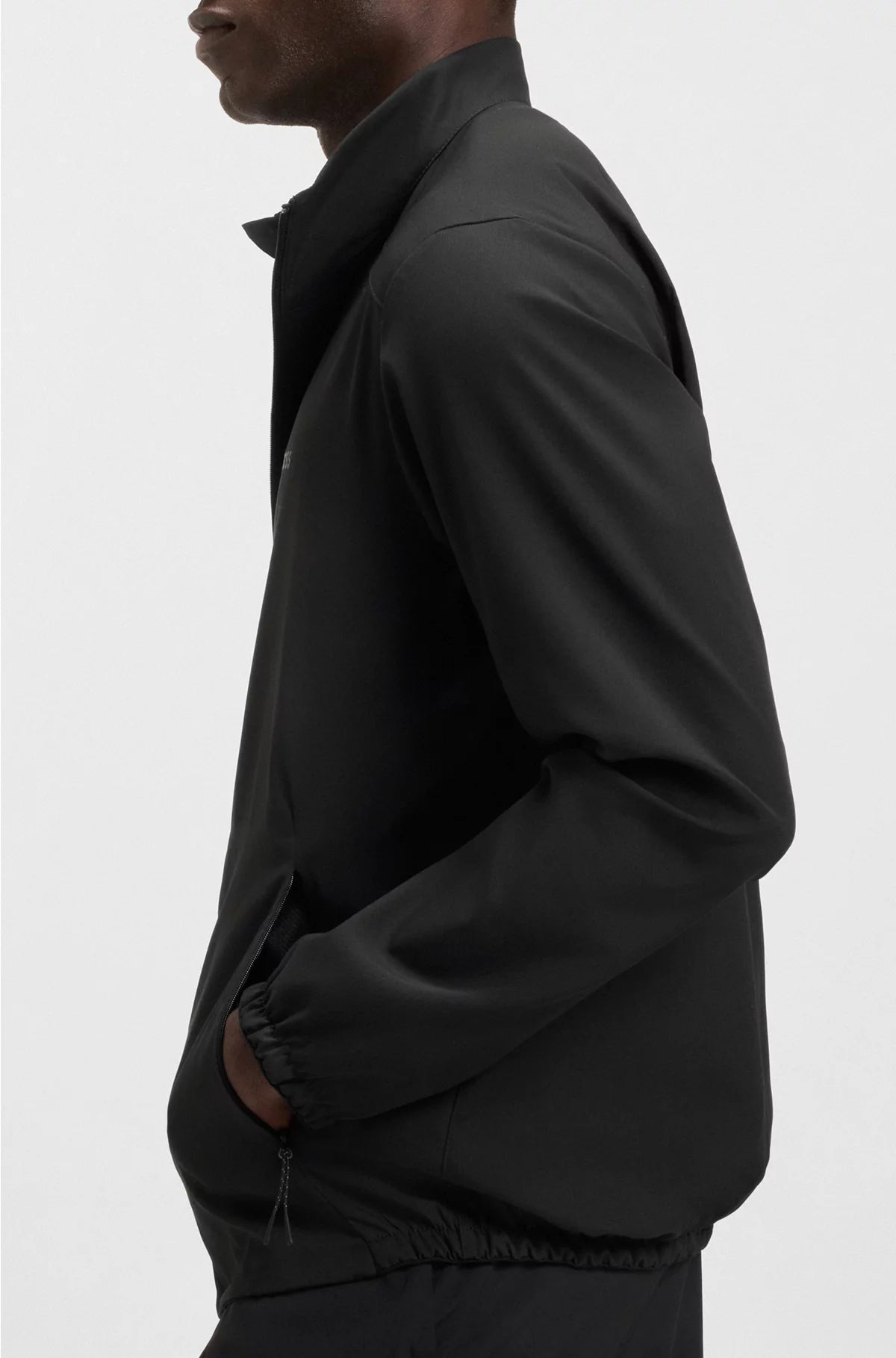 WATER-REPELLENT ZIP-UP JACKET WITH FOUR-WAY STRETCH