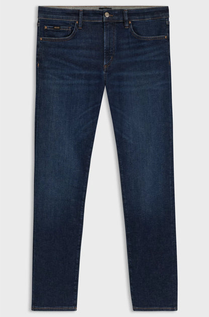 SLIM-FIT JEANS IN BLUE PERFORMANCE DENIM