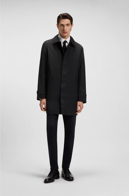 GORE-TEX? WATER-REPELLENT COAT WITH CONCEALED CLOSURE