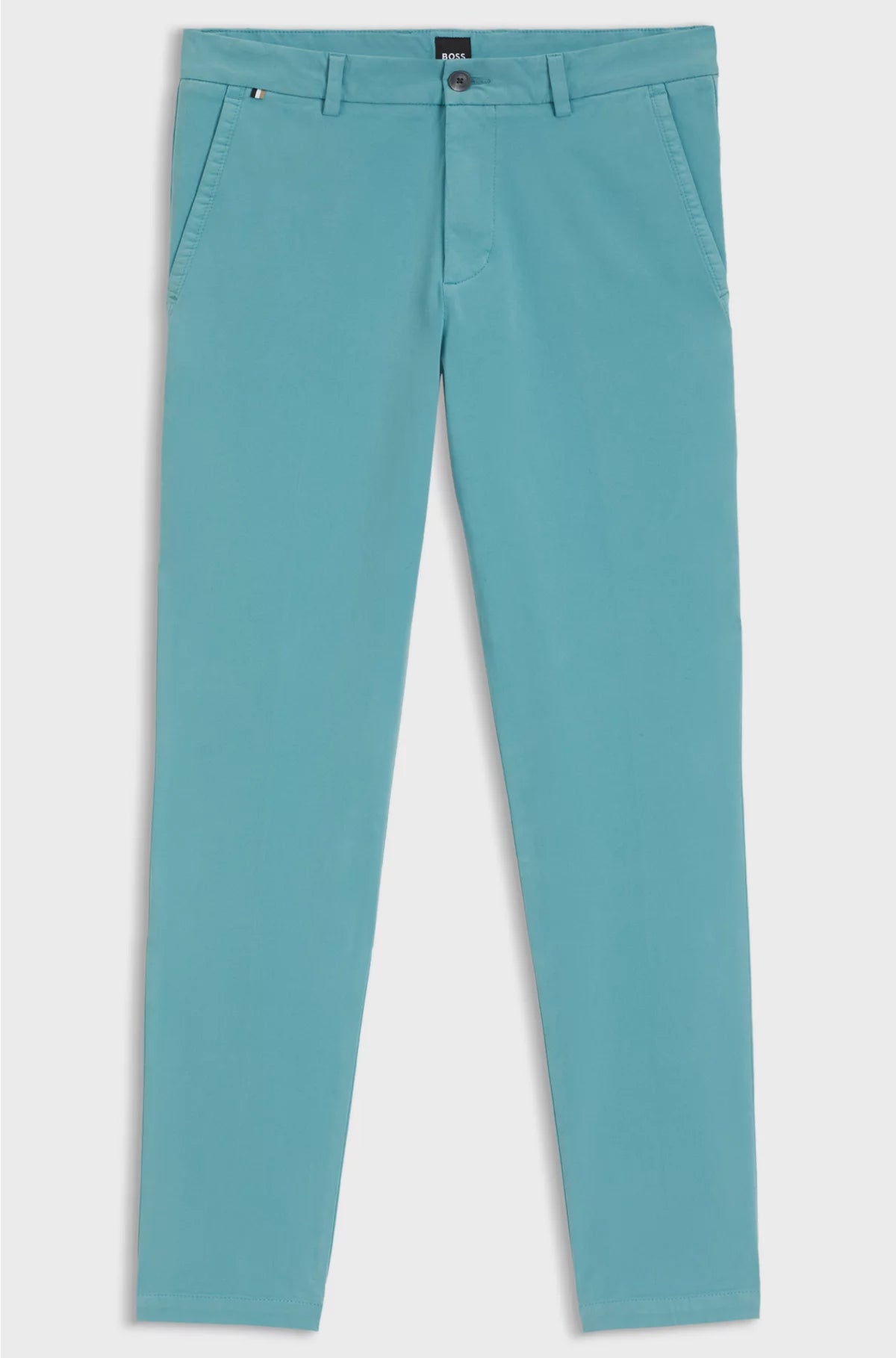 SLIM-FIT TROUSERS IN STRETCH-COTTON GABARDINE