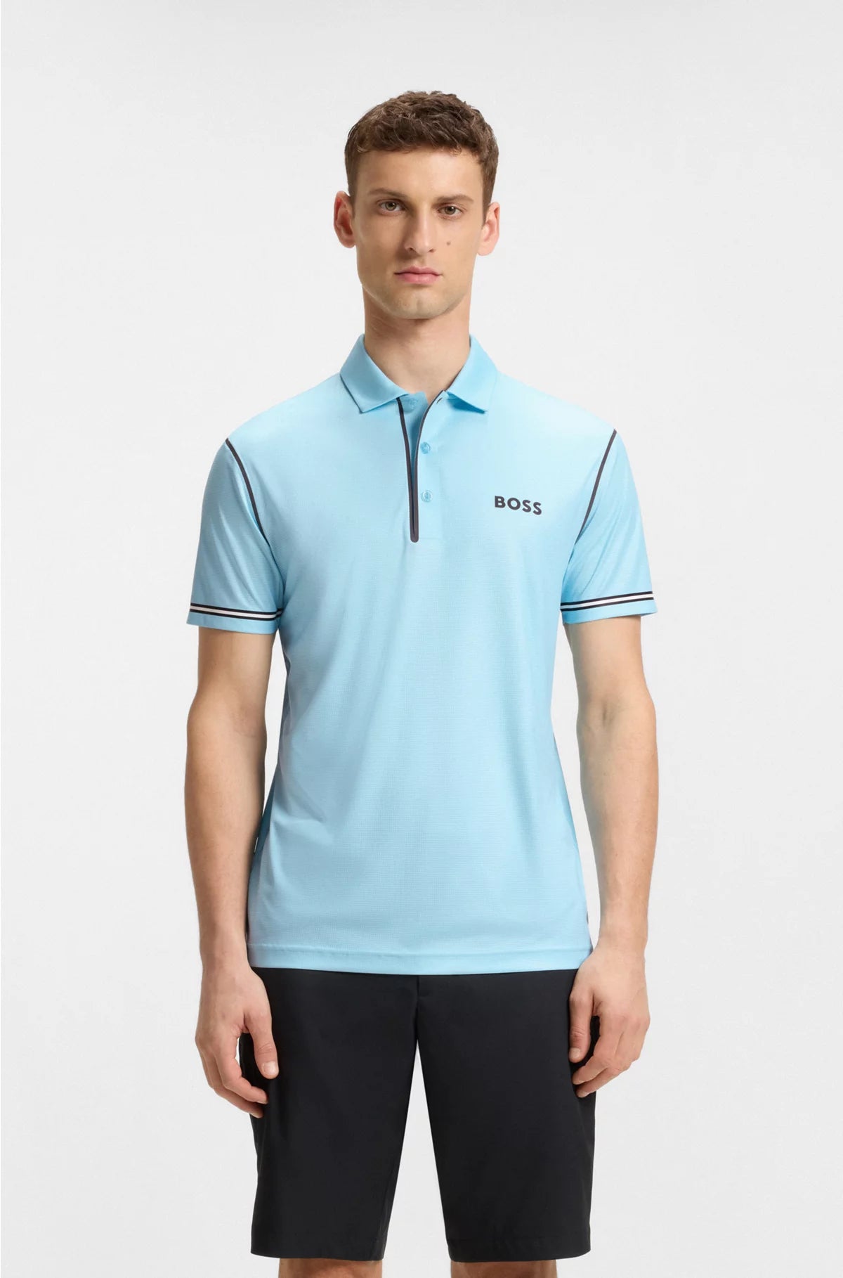 ACTIVE PADDY GOLF POLO SHIRT IN RIPSTOP FABRIC