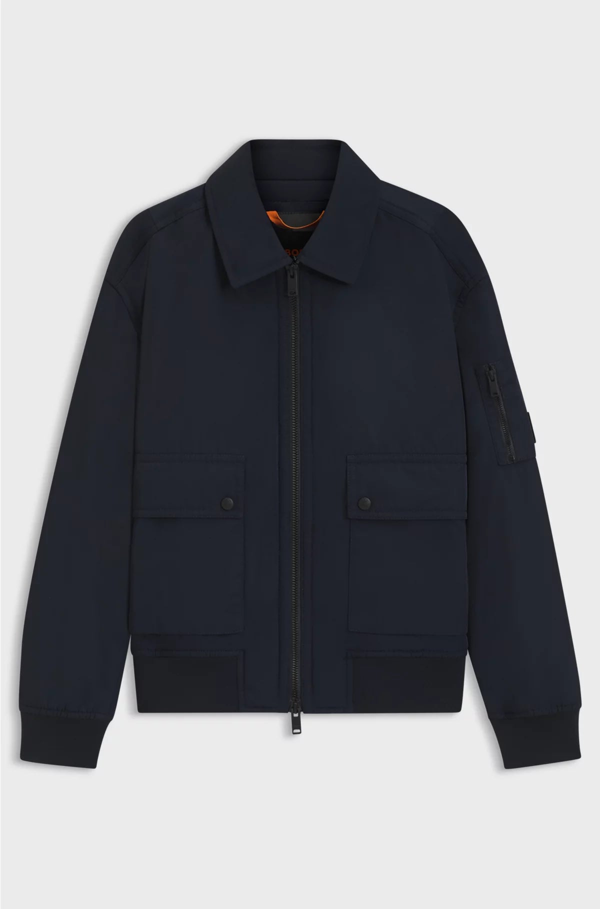 WATER-REPELLENT BOMBER JACKET WITH DETACHABLE LINER