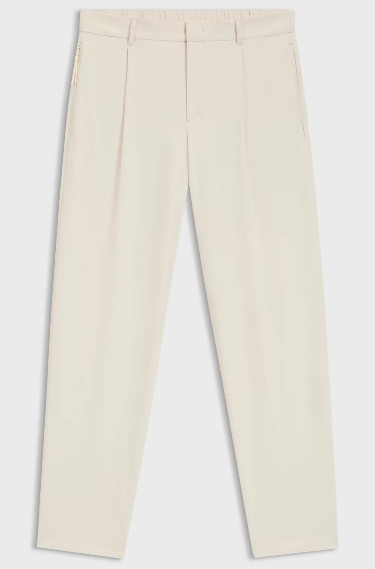 RELAXED-FIT TROUSERS IN WATER-REPELLENT STRETCH FABRIC