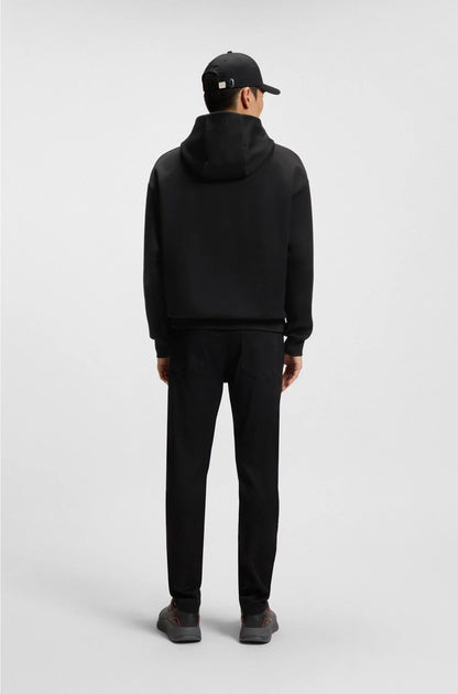 COTTON-BLEND HOODIE WITH TARGA LOGO