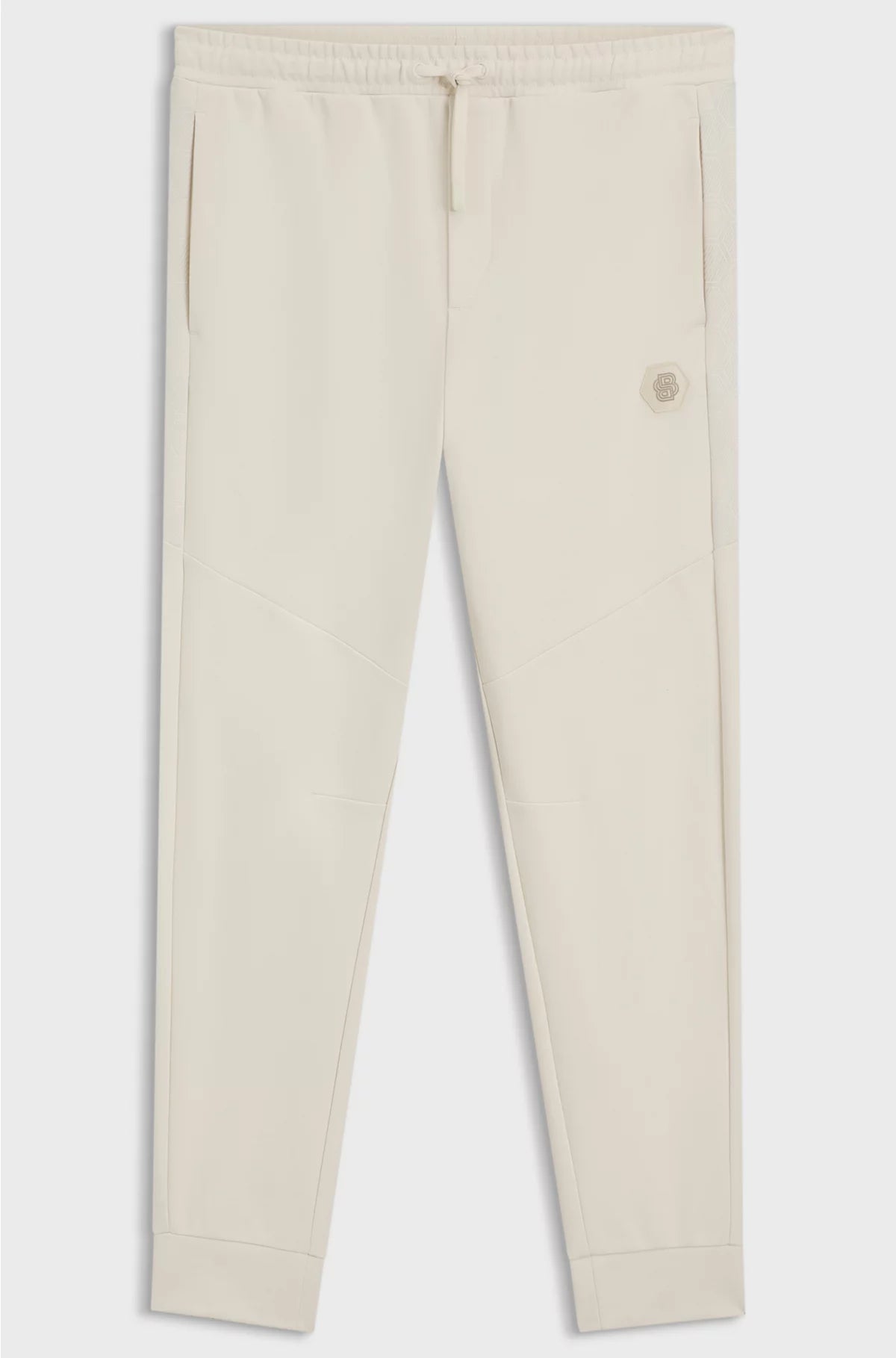 COTTON-BLEND TRACKSUIT BOTTOMS WITH DOUBLE B MONOGRAM