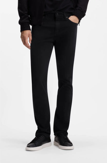 DELAWARE SLIM-FIT TROUSERS IN STRETCH-COTTON TWILL