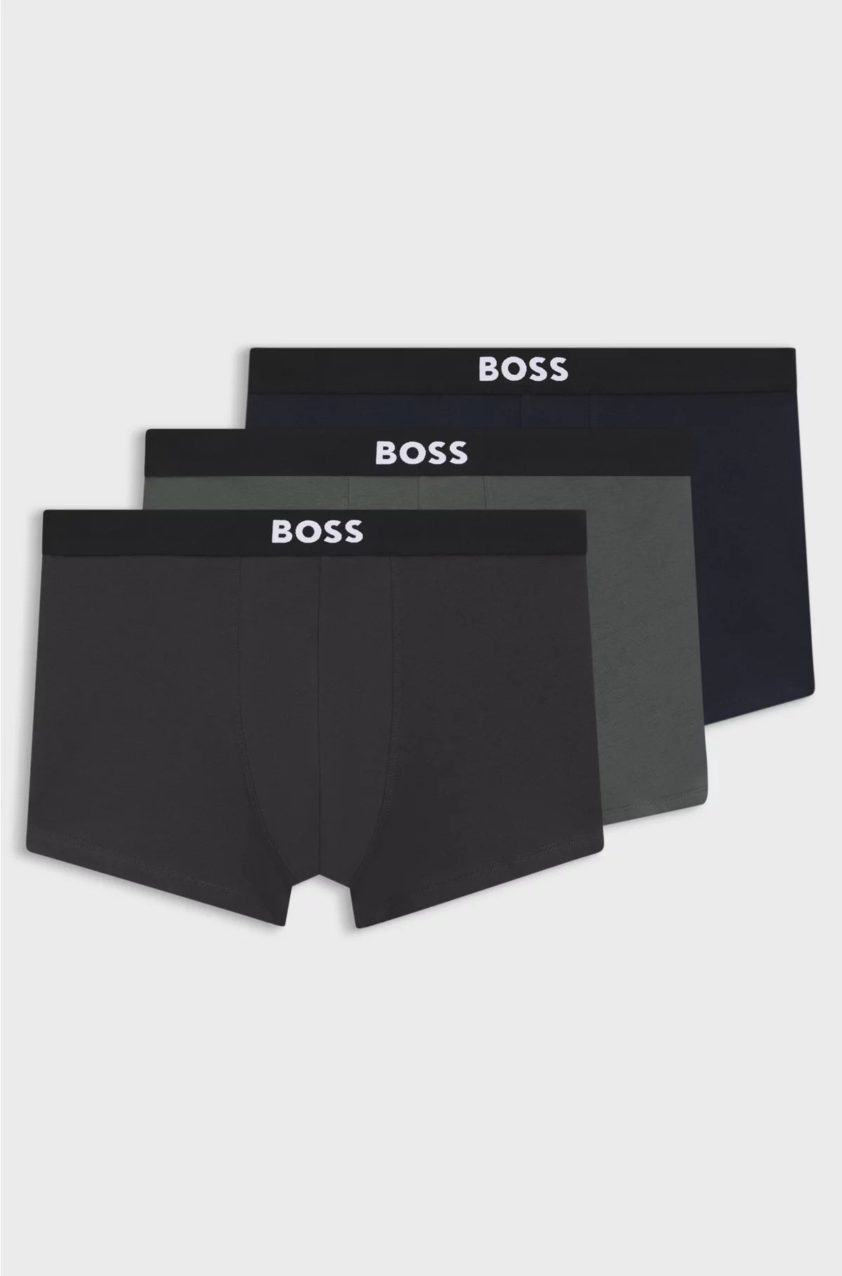 THREE-PACK OF TRUNKS IN STRETCH COTTON