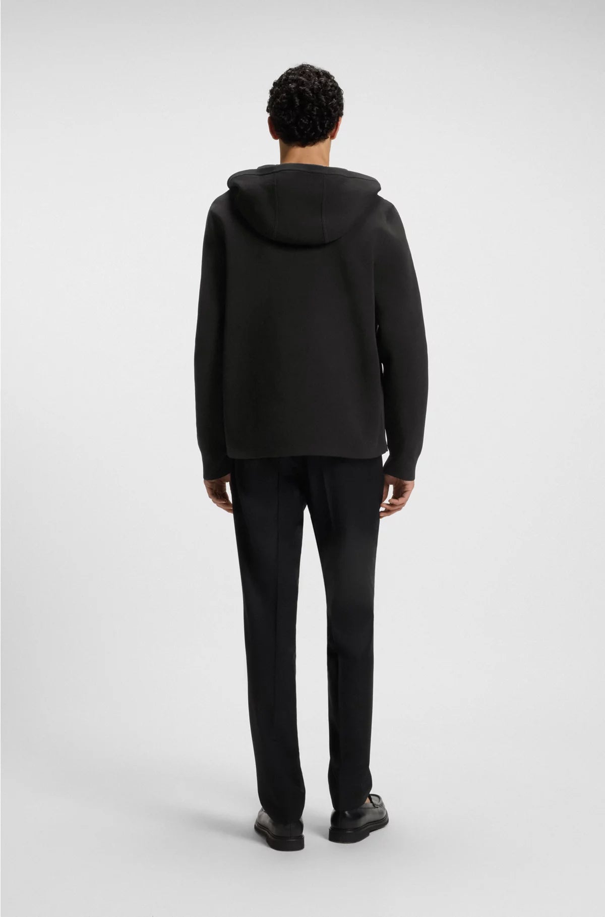REGULAR-FIT HOODED JACKET WITH WEATHER PROTECTION