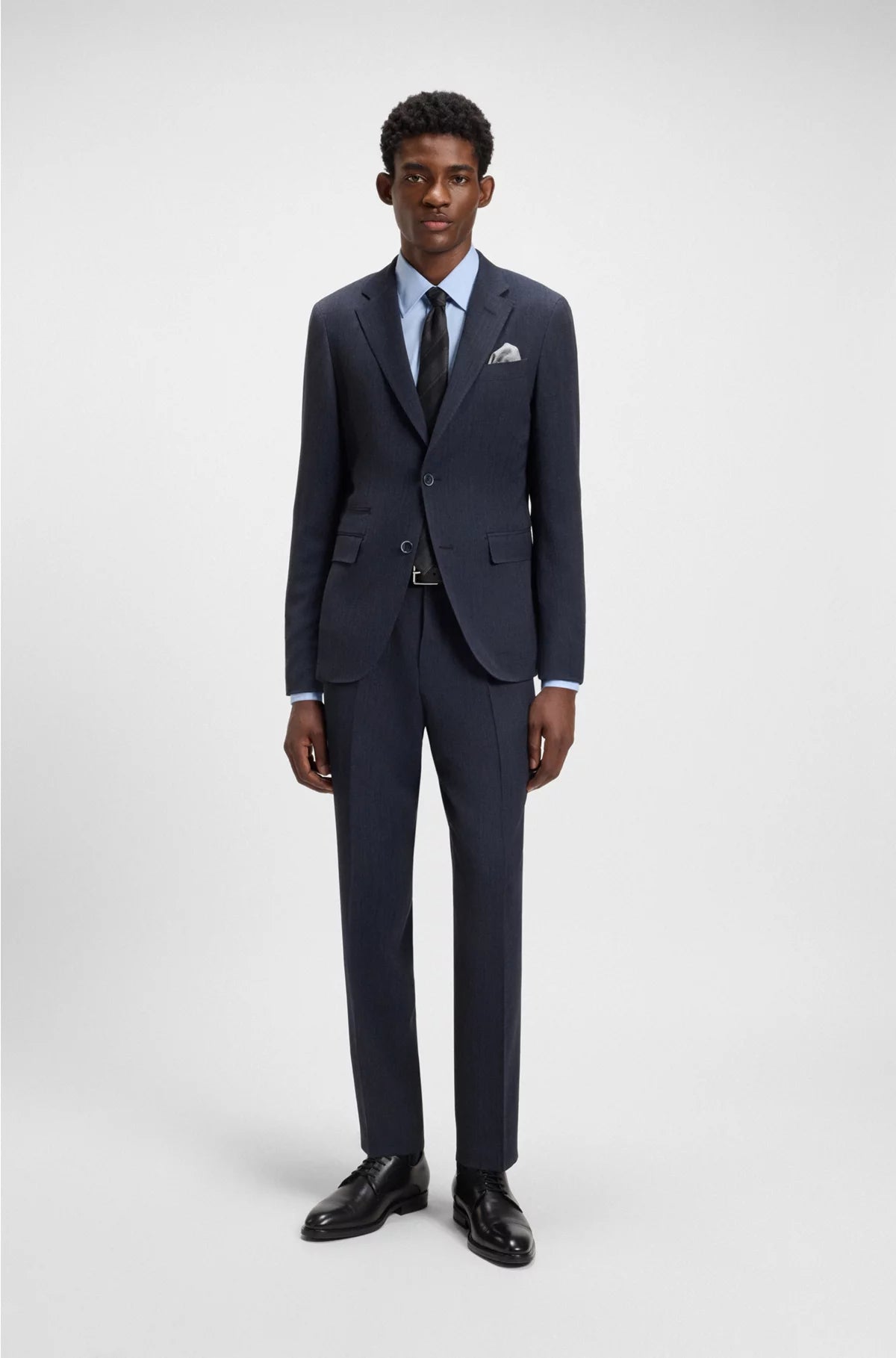 REGULAR-FIT SHIRT IN AN ITALIAN-MADE COTTON BLEND