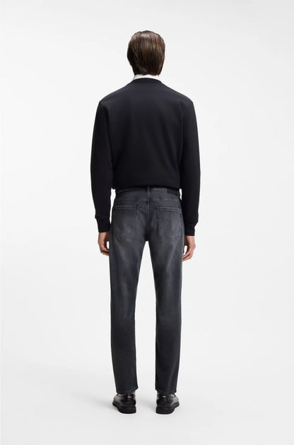 MAINE REGULAR-FIT JEANS IN GREY ITALIAN DENIM