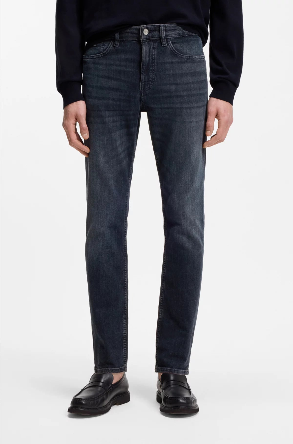 DELAWARE SLIM-FIT JEANS IN BLUE MECHANICAL-STRETCH DENIM