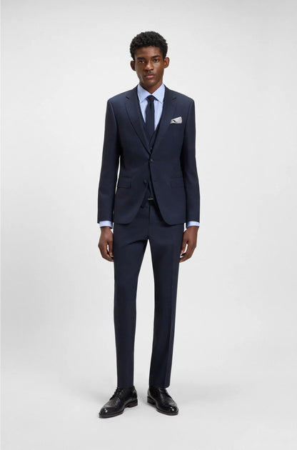 SLIM-FIT SHIRT IN EASY-IRON STRIPED COTTON