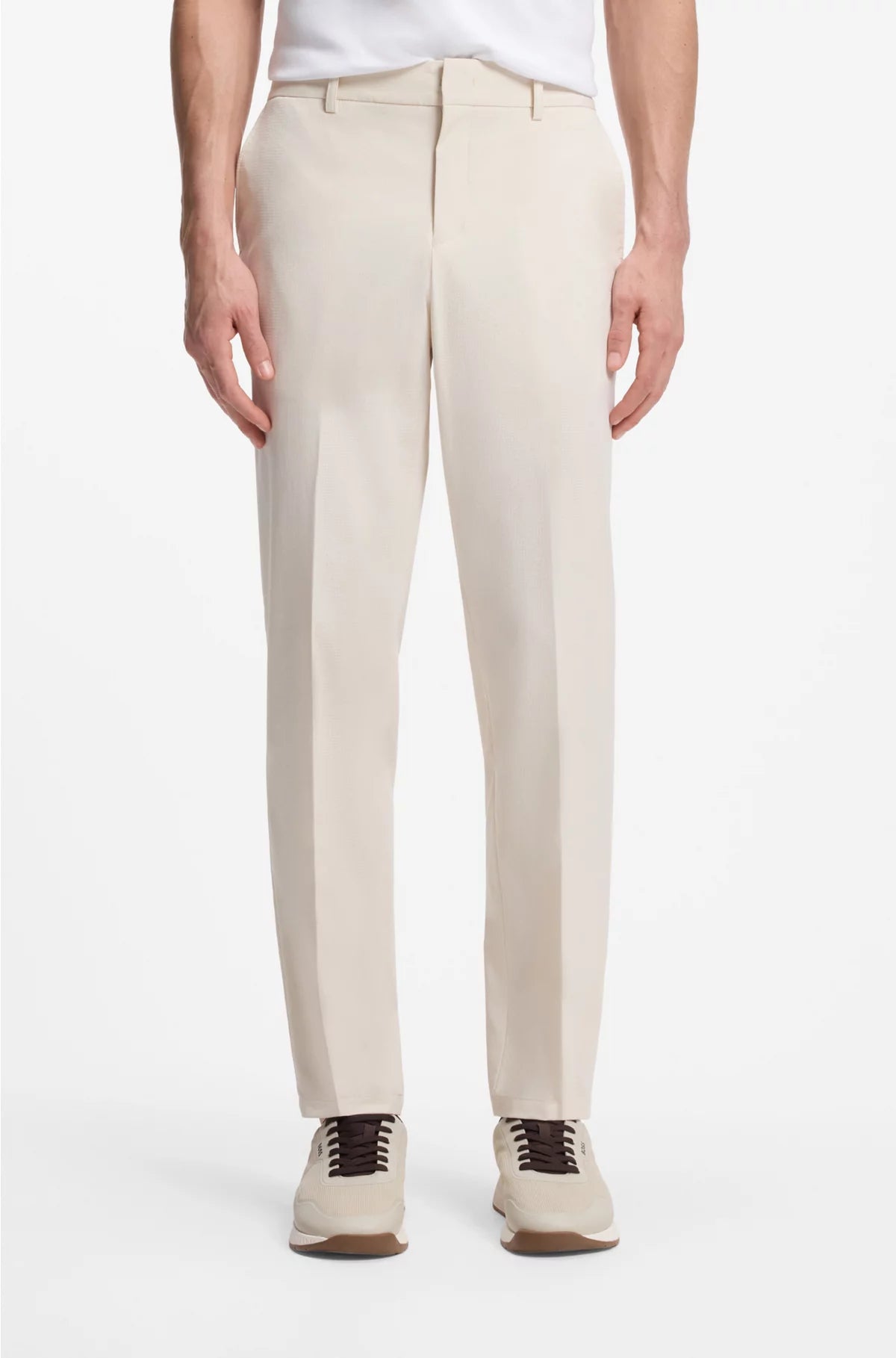 PACKABLE TROUSERS IN WATER-REPELLENT STRETCH FABRIC