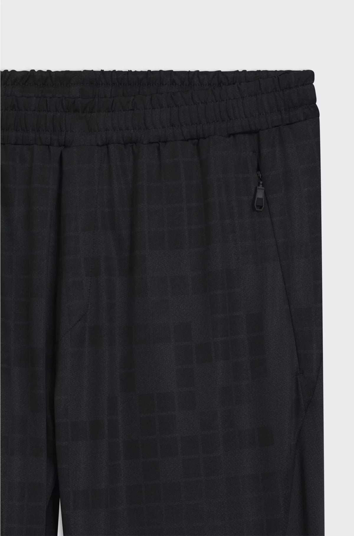 ACTIVE TRACKSUIT BOTTOMS IN GRAPHIC-PRINT PERFORMANCE FABRIC