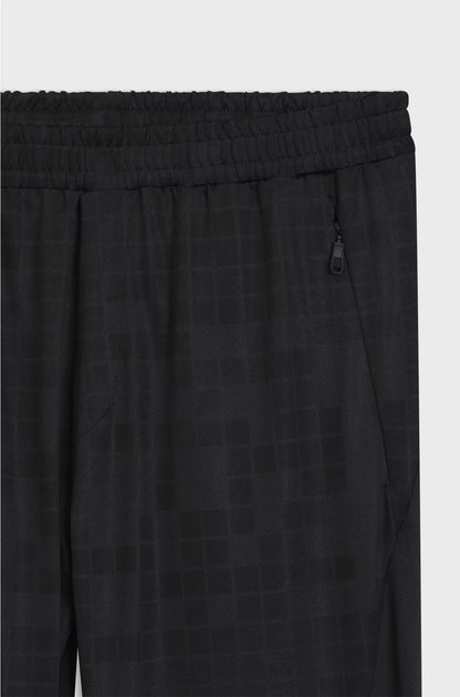 ACTIVE TRACKSUIT BOTTOMS IN GRAPHIC-PRINT PERFORMANCE FABRIC
