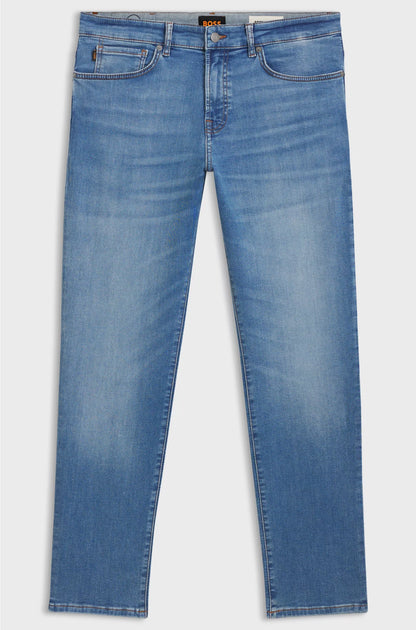 MAINE REGULAR-FIT JEANS IN INDIGO STRETCH DENIM