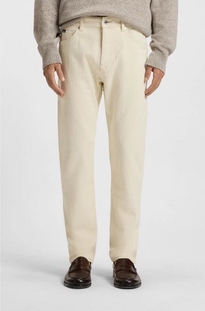 BRUSHED-FINISH JEANS IN ITALIAN STRETCH DENIM