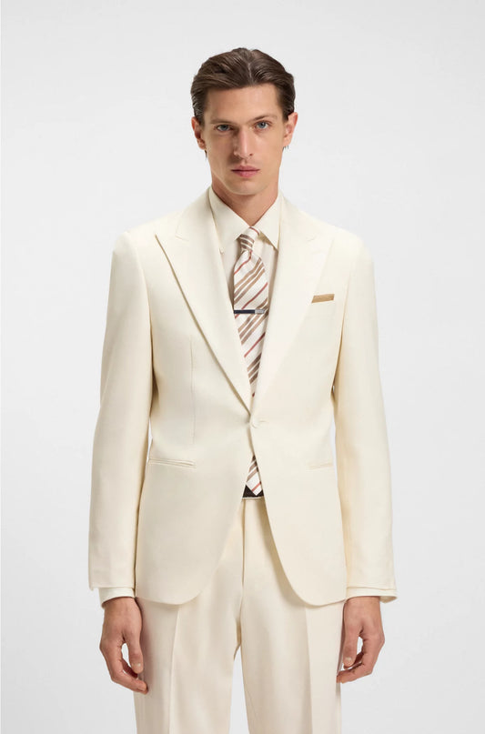 SLIM-FIT TUXEDO JACKET IN A SILK BLEND