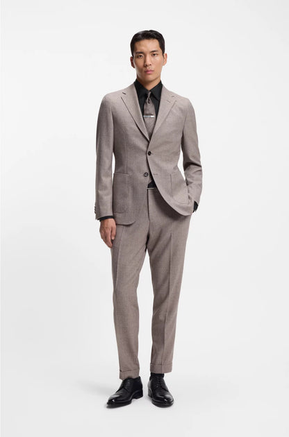 SLIM-FIT SHIRT IN ITALIAN-MADE SILK TWILL