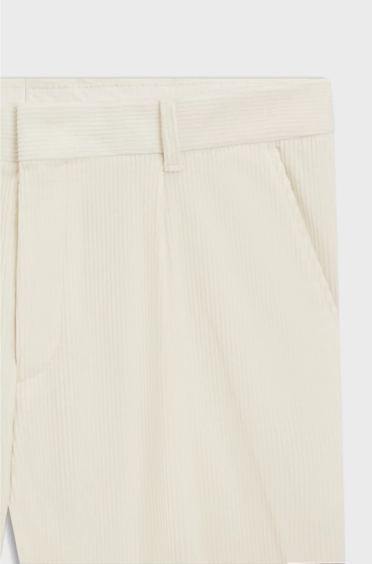 TAPERED-FIT TROUSERS IN STRETCH-COTTON CORDUROY