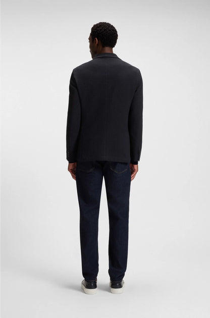 SLIM-FIT BLAZER INMICRO-PATTERNED STRETCH WOOL