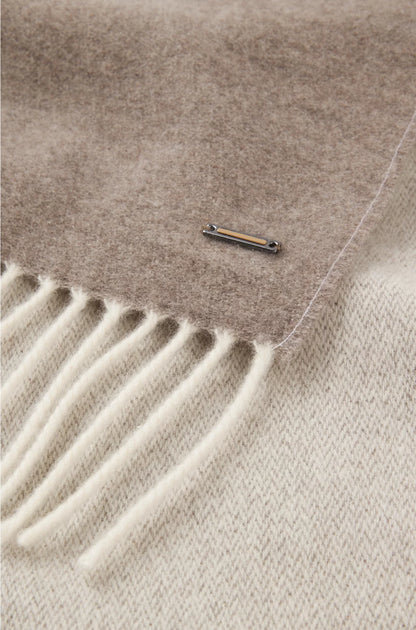 DOUBLE-FACED CASHMERE SCARF