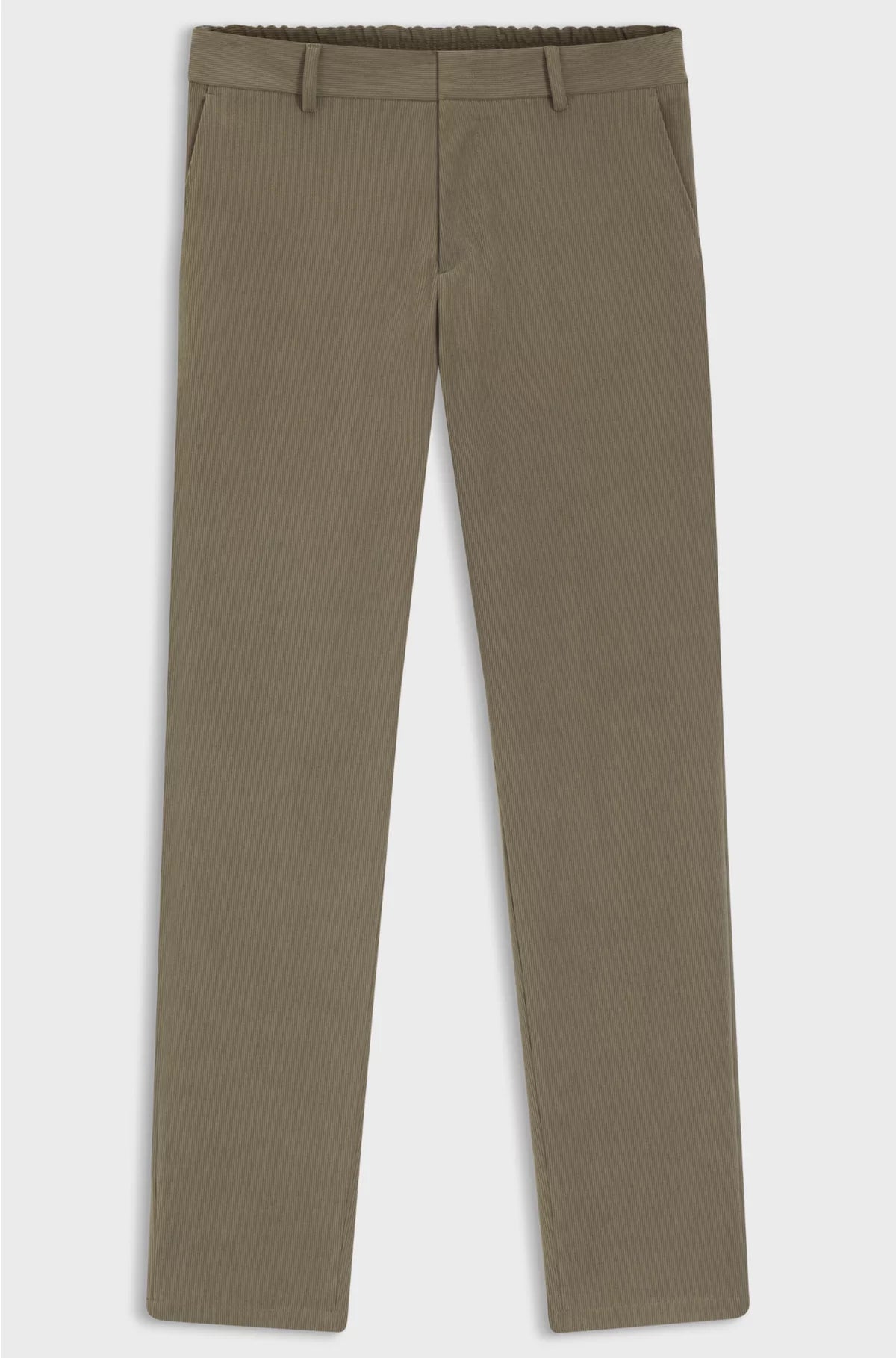SLIM-FIT TROUSERS IN STRETCH CORDUROY