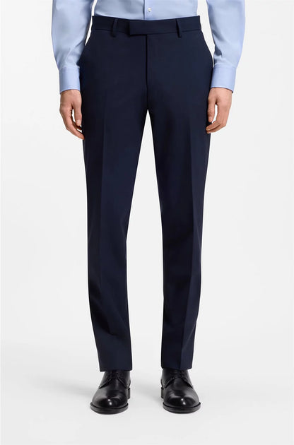 REGULAR-FIT SUIT IN STRETCH VIRGIN WOOL