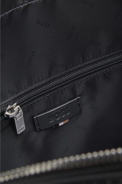 LEATHER DOCUMENT CASE WITH PLAIN AND GRAINED FINISHES