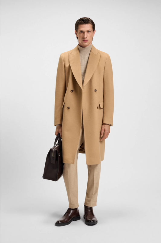 LEATHER DESERT BOOTS WITH SIGNATURE STRIPE