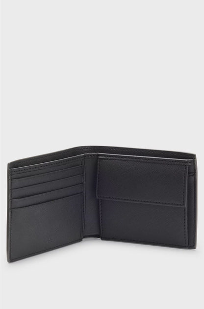 MONOGRAM WALLET WITH FOIL-EMBOSSED LOGO