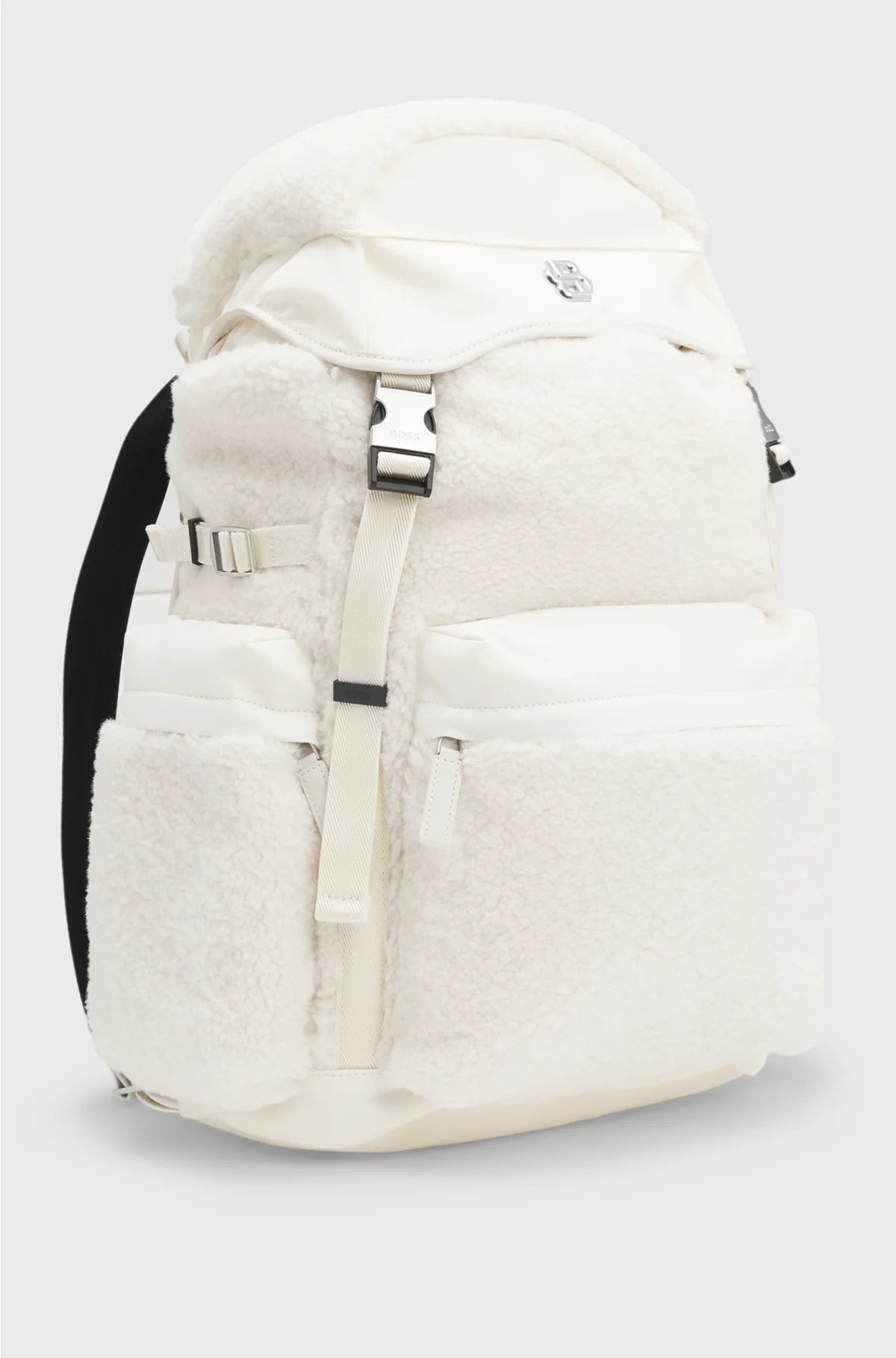 B-ICON BACKPACK WITH TEDDY TRIMS