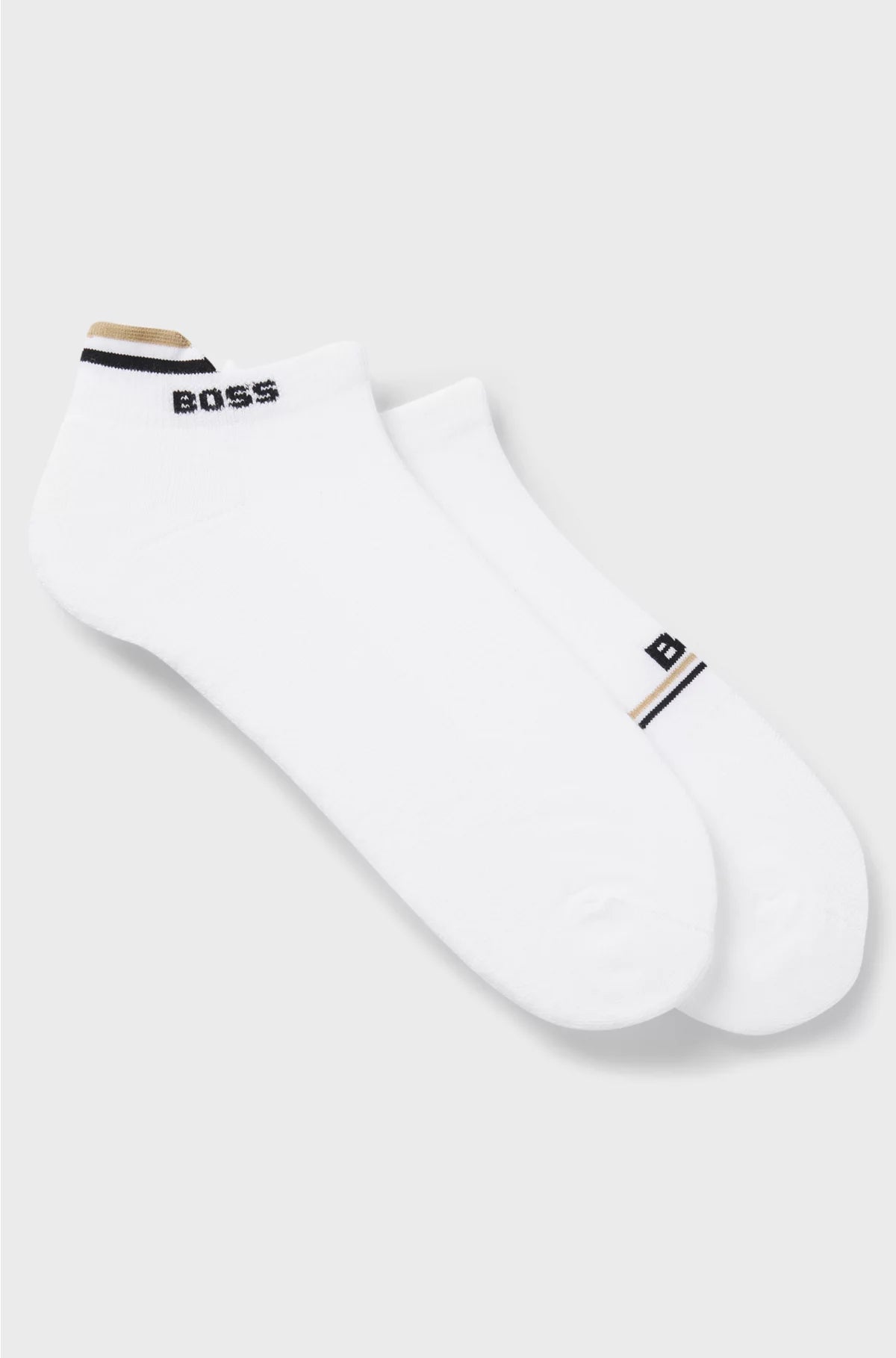 TWO-PACK OF ANKLE-LENGTH SOCKS WITH LOGOS