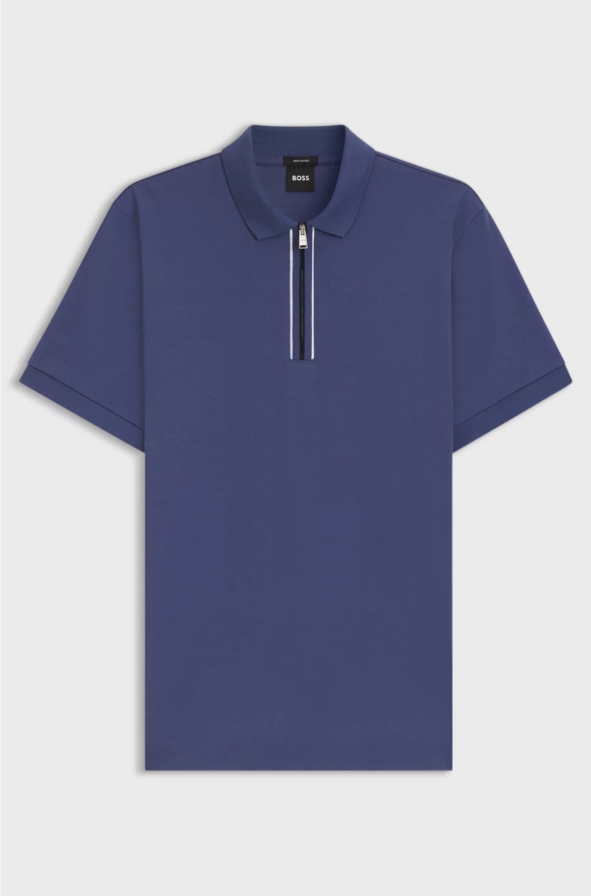 REGULAR-FIT POLO SHIRT IN MERCERISED COTTON