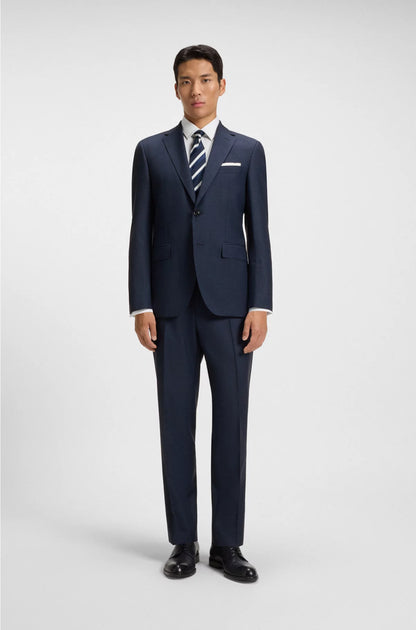 TWO-PIECE REGULAR-FIT SUIT IN VIRGIN WOOL