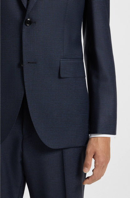TWO-PIECE REGULAR-FIT SUIT IN VIRGIN WOOL