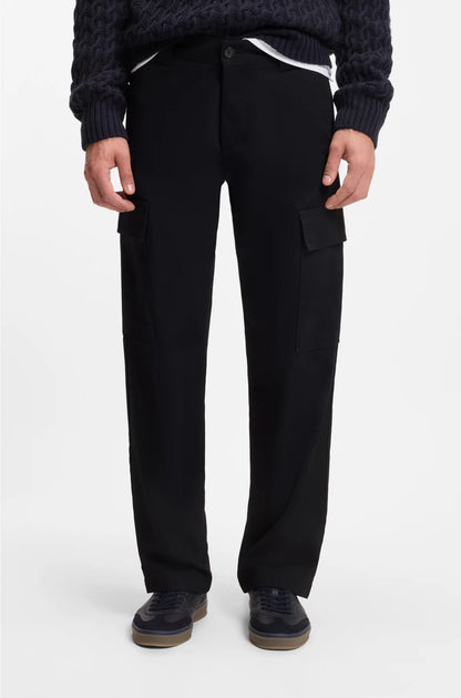 CARGO TROUSERS INMICRO-PATTERNED COTTON