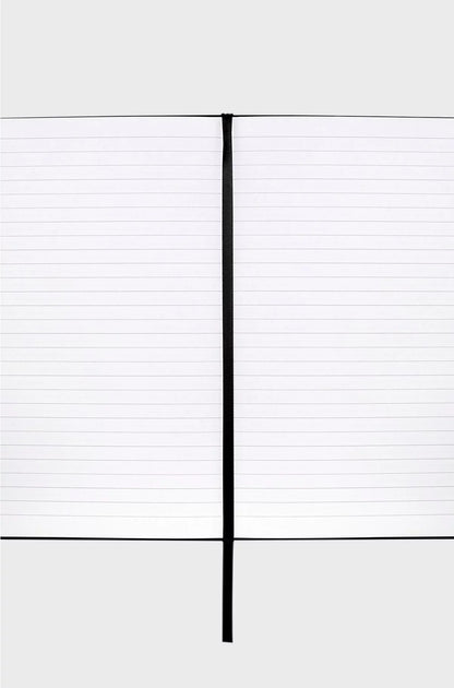 A5 NOTEBOOK IN WHITE FAUX LEATHER