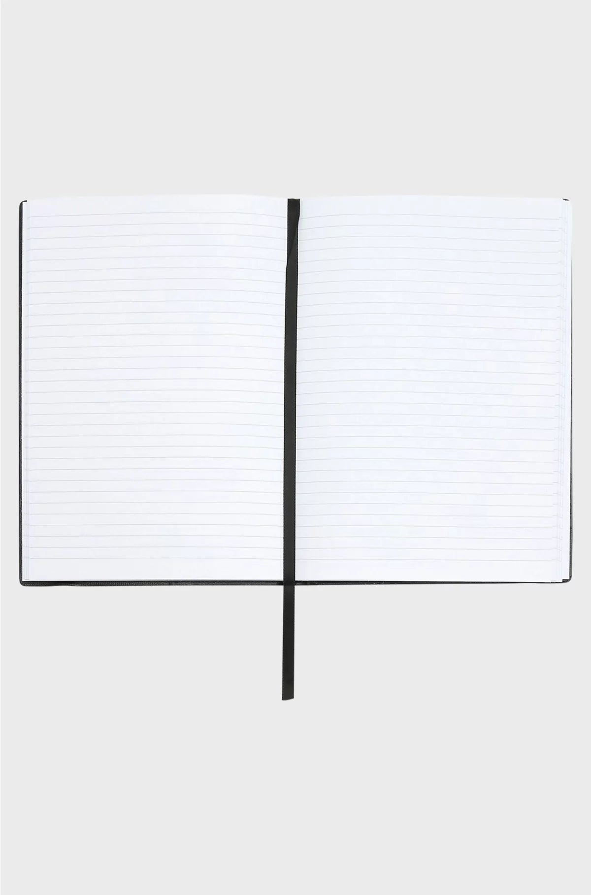 BLACK A5 NOTEBOOK AND BRASS FOUNTAIN PEN SET