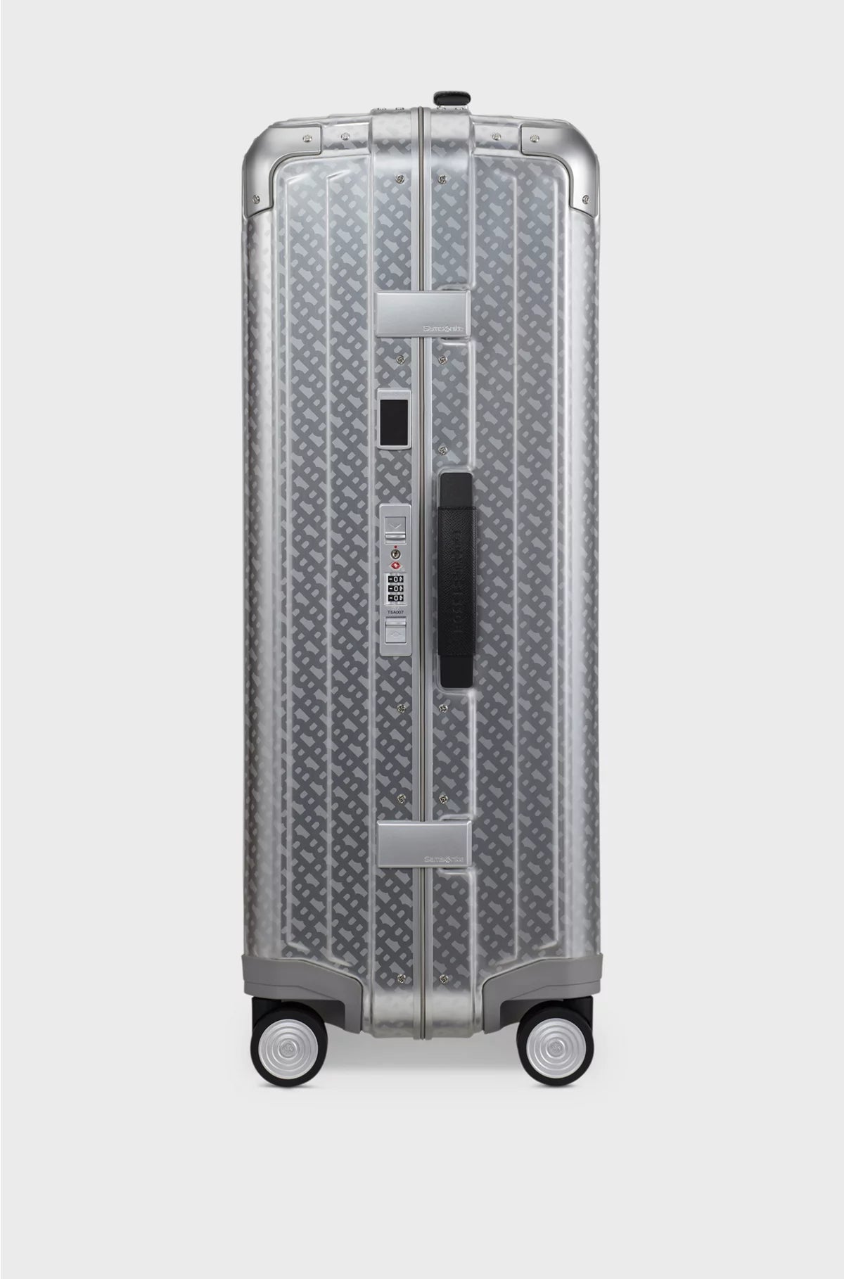 SILVER ALUMINIUM SUITCASE 76CM