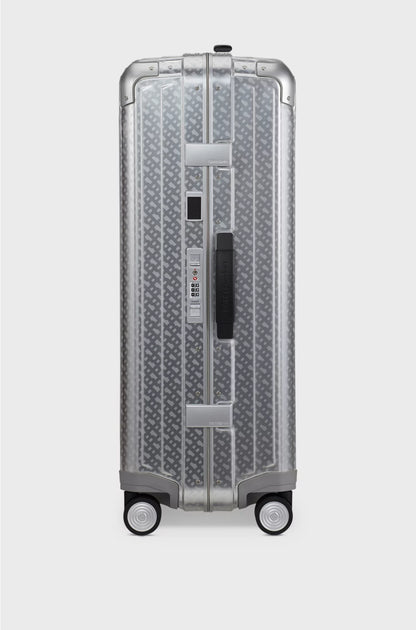 SILVER ALUMINIUM SUITCASE 76CM