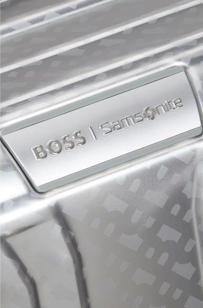SILVER ALUMINIUM SUITCASE 76CM